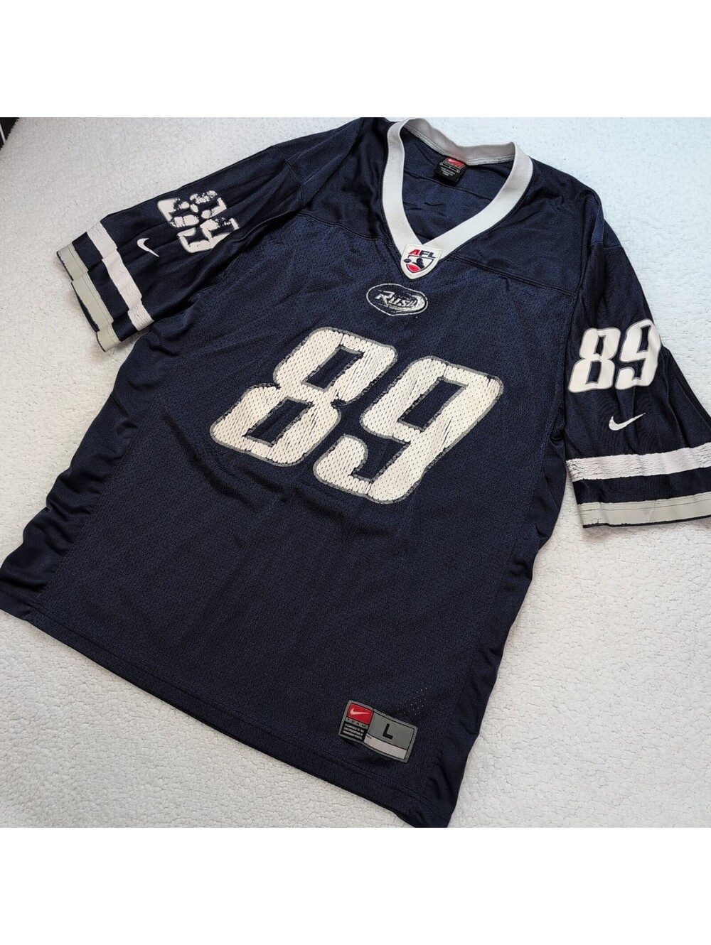 Nike Team Vintage Chicago Rush Jersey # 89 Arena Football League AFL Size Large